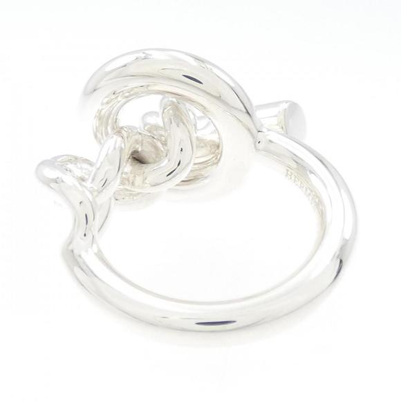 HERMES Croisette Ring in Silver (US SIZE: 6.25) - Picture 3 of 5